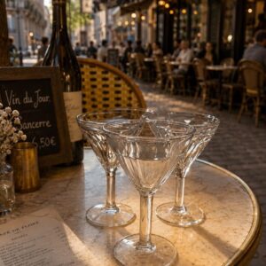Franske glas og karafler